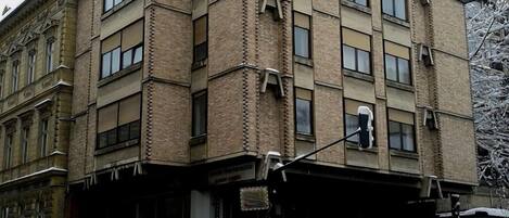 Fachada de la propiedad