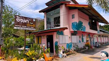 Fassade der Unterkunft