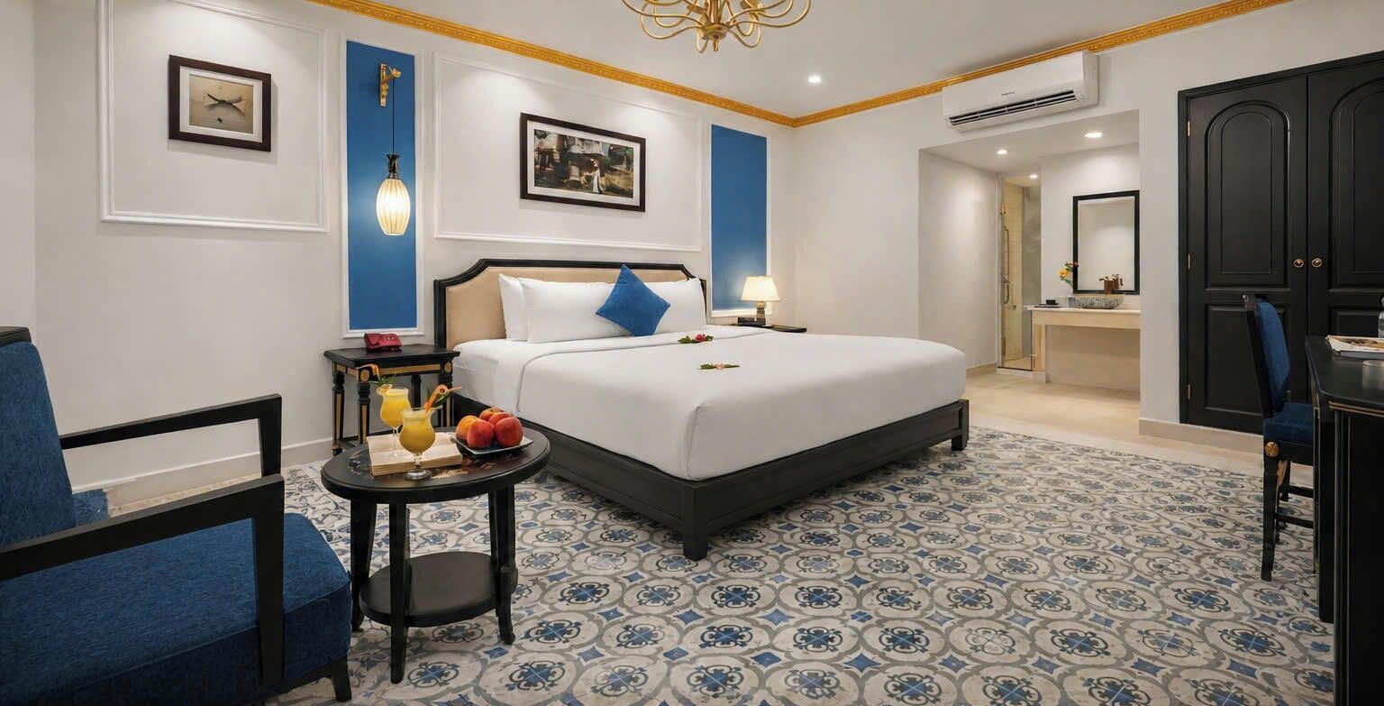 Quarto econômico | Roupas de cama premium