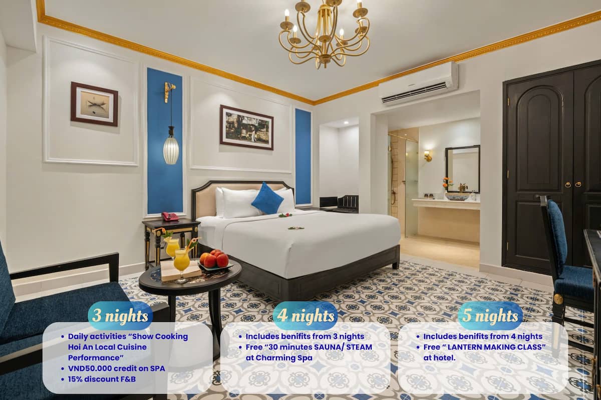 1 habitación y ropa de cama de alta calidad