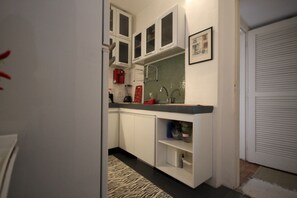 Apartamento (1 Bedroom) | Cozinha privada