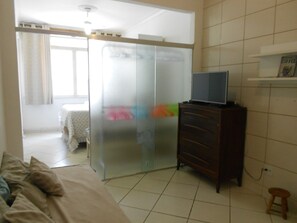 1 quarto, roupa de cama