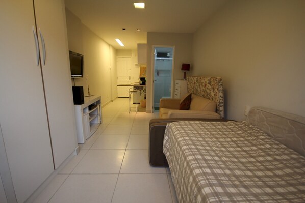 Departamento (1 Bedroom) | 1 habitación y ropa de cama