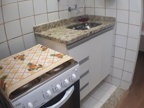 Apartamento (1 Bedroom) | Cozinha privada