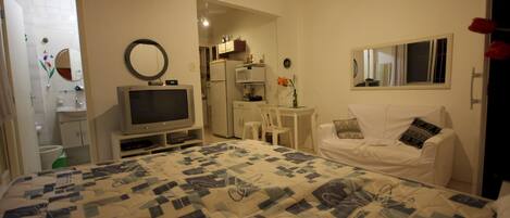 Leilighet (1 Bedroom) | 1 soverom og sengetøy