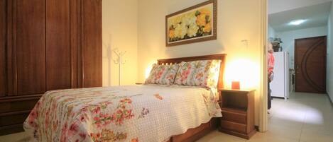 Apartamento (1 Bedroom) | 1 quarto, roupa de cama