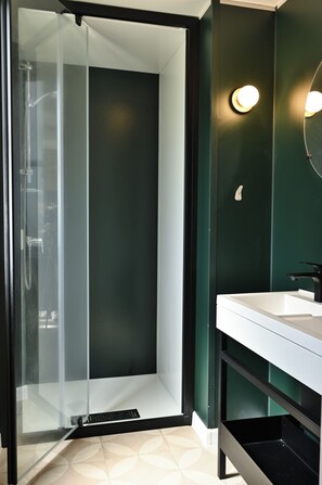 Mobil Home (Lavande) | Bathroom | Shower - Camping RCN Les Collines de Castellane (La Garde)