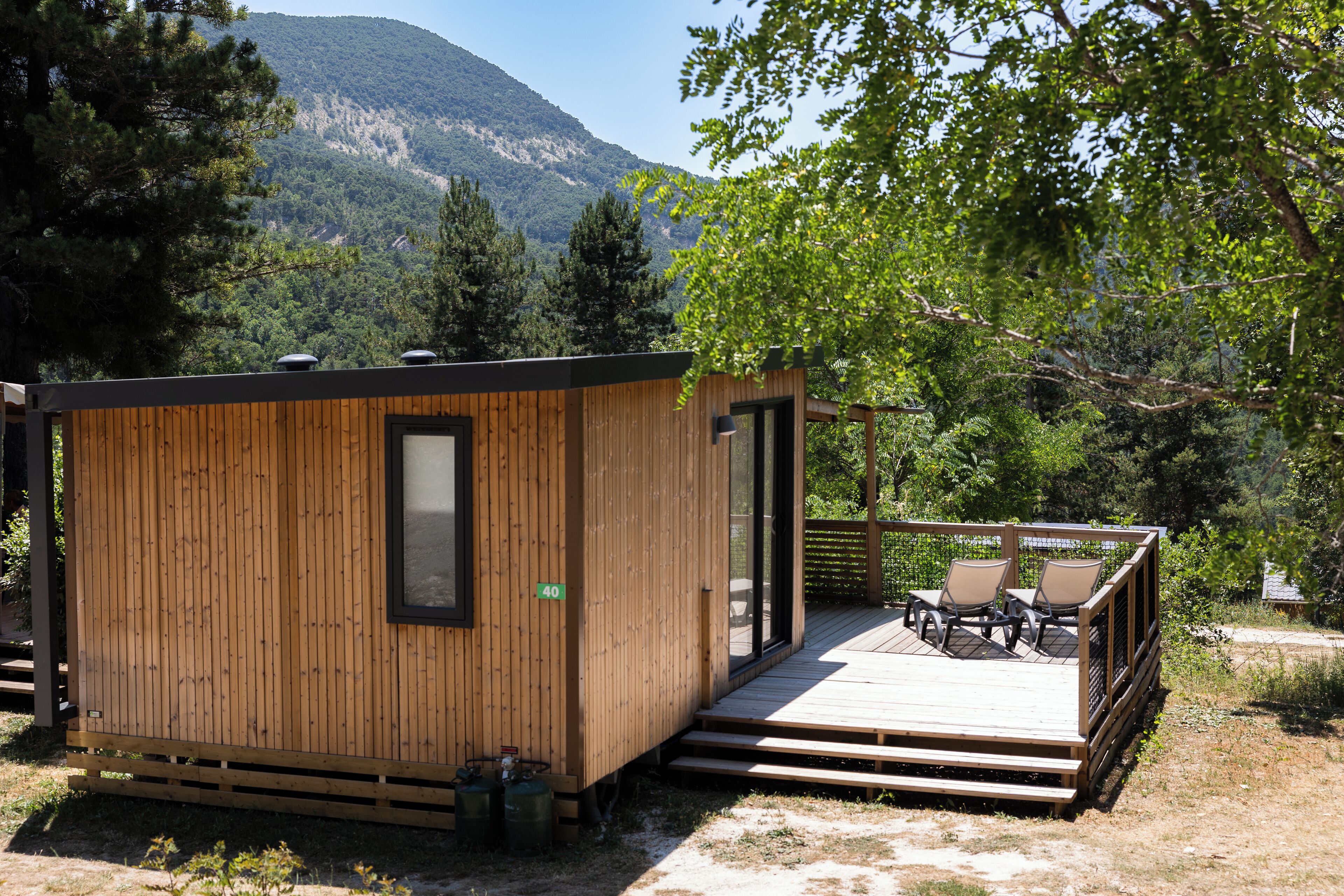 Mobil home (Olive) | Terrace/patio