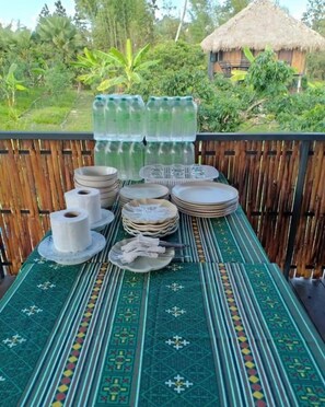 Desayuno inglés (THB 150 por persona) 