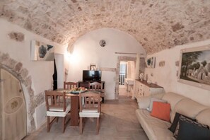 Apartment, 1 Bedroom, Non Smoking | Living area | TV - Biancocalce (Ostuni)