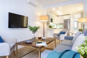 Appartement, 2 chambres | 2 chambres, chambres insonorisées, fer et planche à repasser