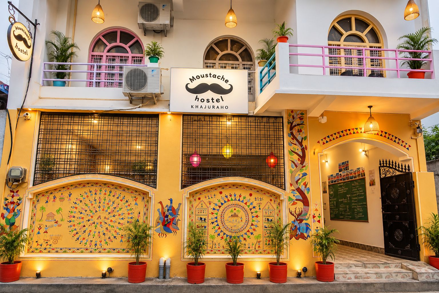 Fachada de la propiedad