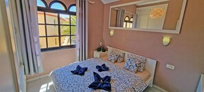 1 bedroom, in-room safe, iron/ironing board, travel crib