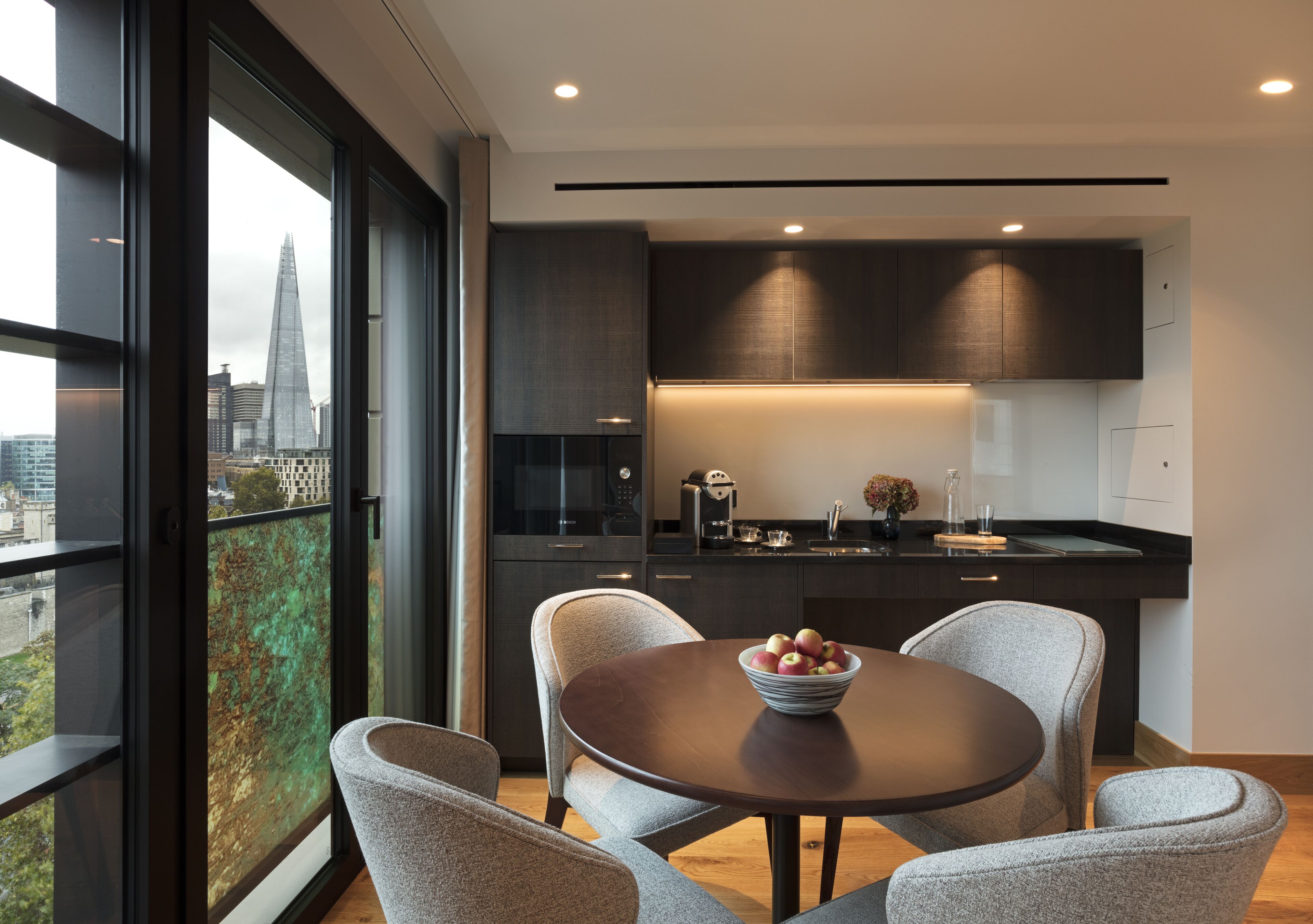 signature suite | private kitchen | espresso maker, coffee/tea maker, electric kettle