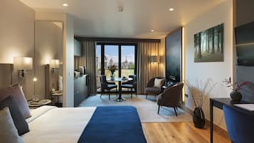 1 habitación y ropa de cama hipoalergénica