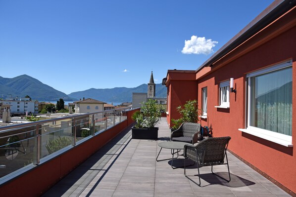 Rooftop terrace - Hotel Polo (Ascona)