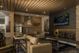 Sala de estar en el lobby