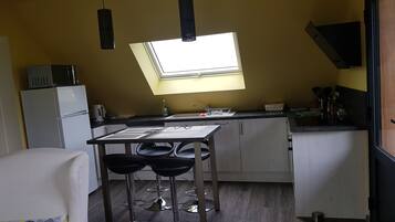 Oven, stovetop, electric kettle