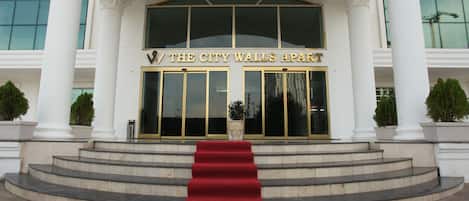 Façade de l’hébergement