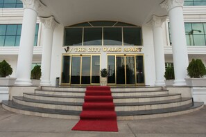 Fachada de la propiedad