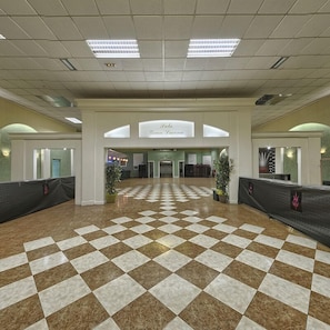 Interior entrance