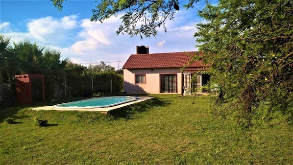 Fassade der Unterkunft