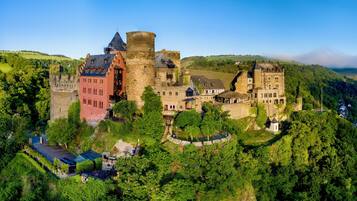 Overnatningsstedets facade