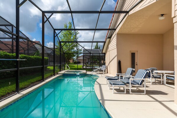 Outdoor pool, open 9:00 AM to 9:00 PM, free pool cabanas, pool umbrellas