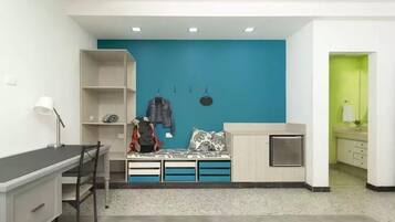 Apartamento, 4 quartos | Cozinha privada | Geladeira grande, micro-ondas, fogão, cooktop