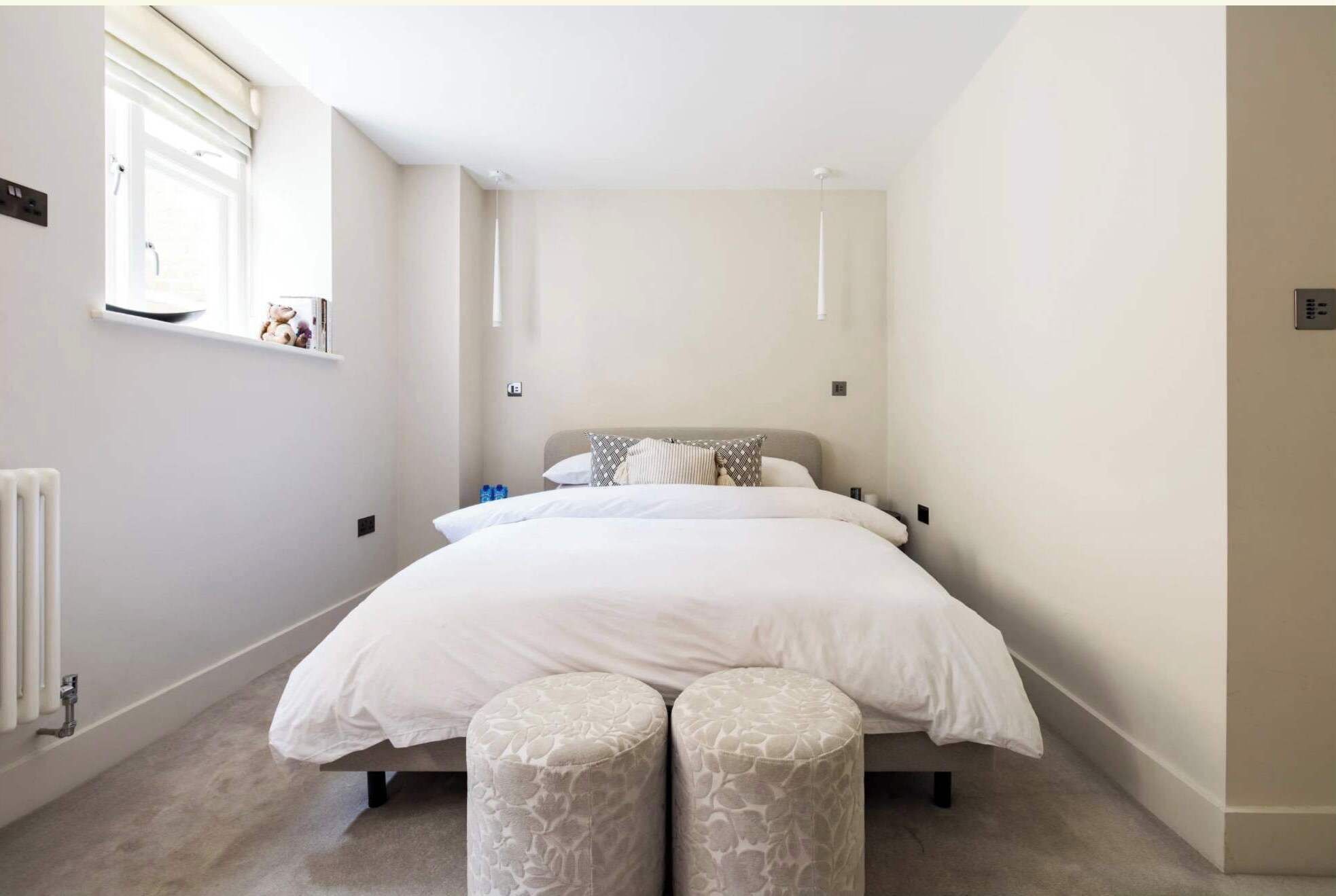 2 dormitorios, tabla de planchar con plancha, wifi y ropa de cama