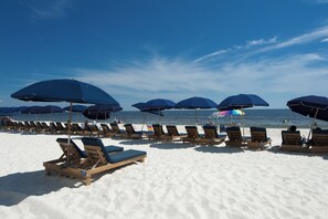 On the beach