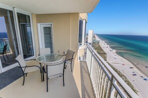 Condo, Multiple Beds, Balcony, Ocean View (Emerald Beach Resort 2025) | Outdoor dining