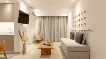 Superior-Apartment, 1 Schlafzimmer | Wohnbereich