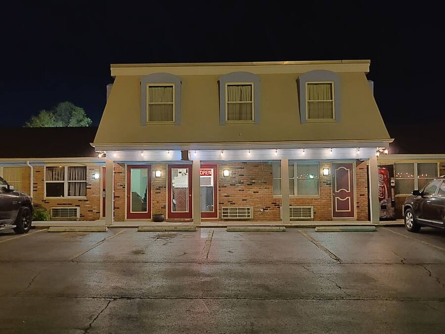 Front of property - evening/night