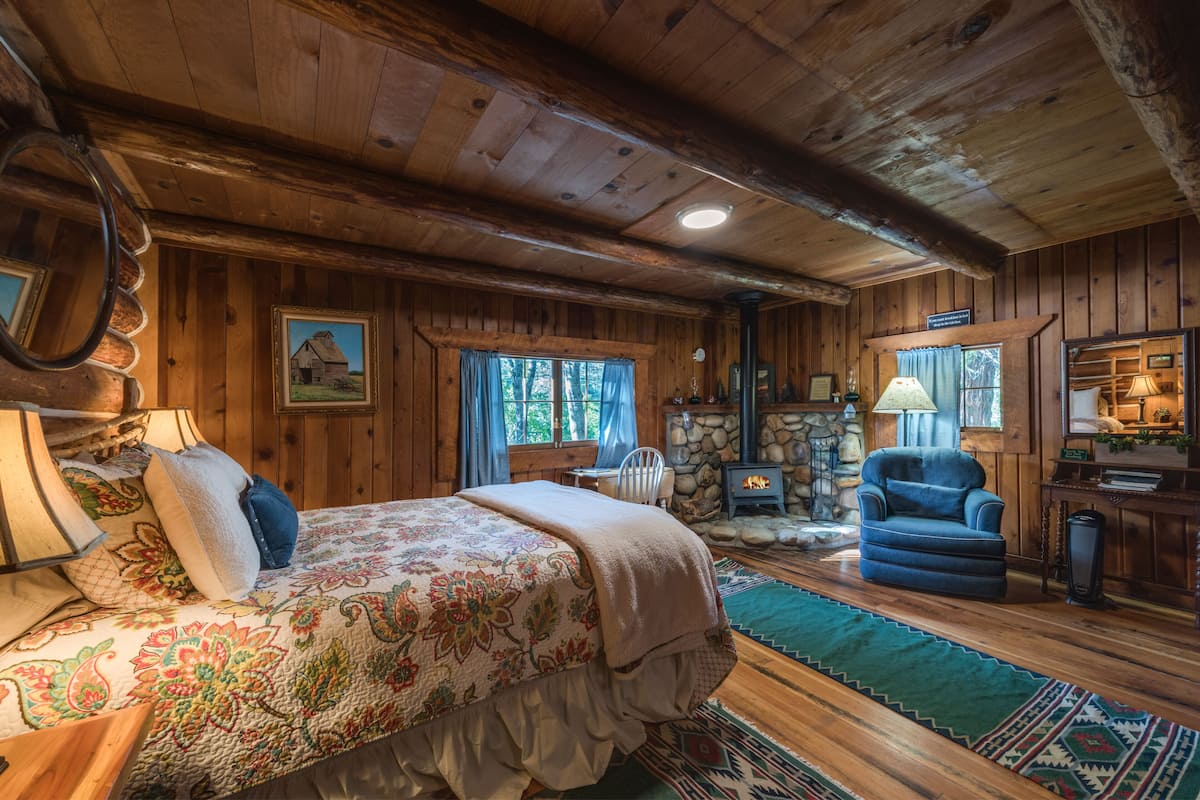 Cabane Supérieure, salle de bains privée (Carpenter Suite)