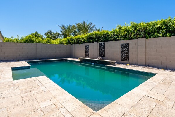 Pool w/ Baja Shelf