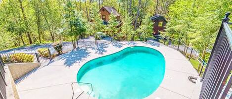 Alberca al aire libre