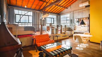 Loft SoHo | Premium bedding, pillowtop beds, minibar, individually decorated