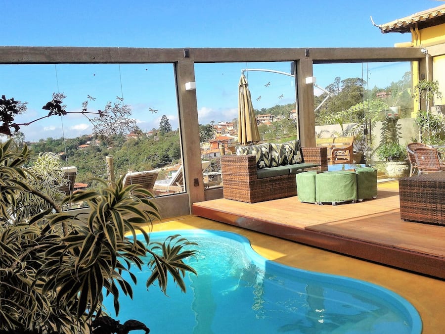 2 indoor pools, open 10:00 AM to 7:00 PM, pool umbrellas, pool loungers