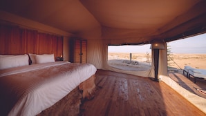 Luxury Family Tent | In-room safe - Dar ina camp (Agafay)