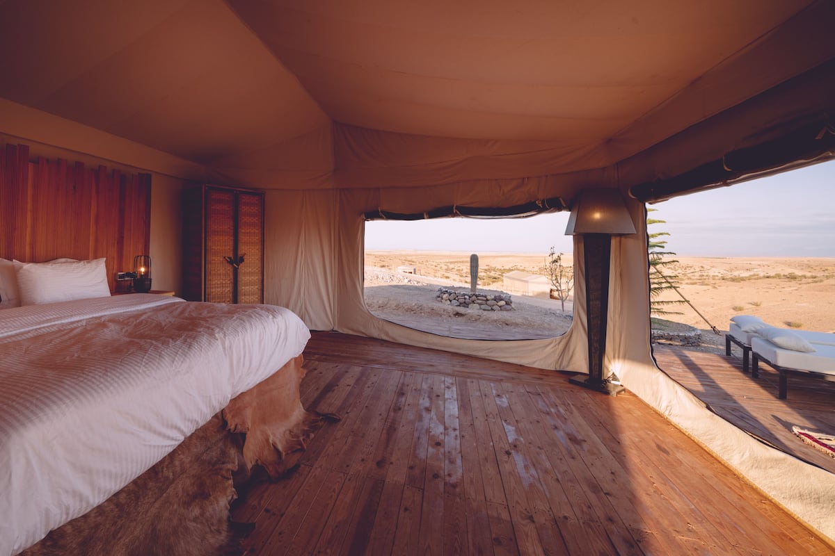 Luxury Family Tent | 客房内保险箱