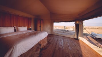 Luxury Family Tent | In-room safe, wheelchair access