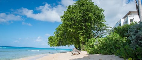 Aan het strand