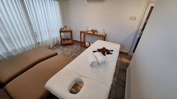 Sauna, massages