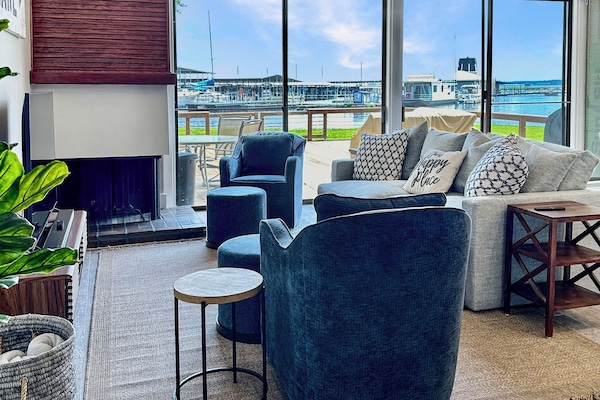 TV connectée, cheminée