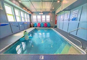 Indoor pool, outdoor pool