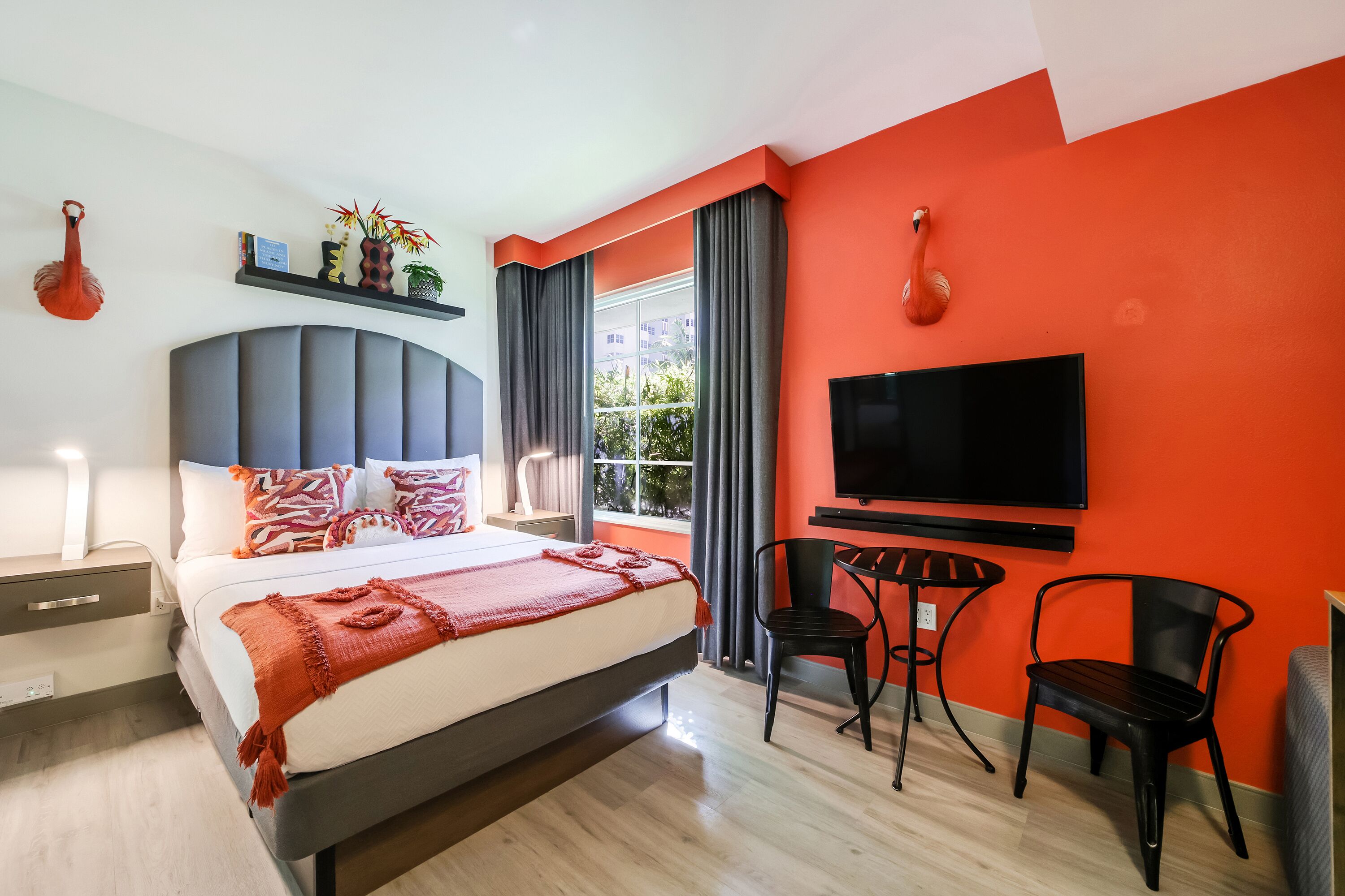 Standard Room, Private Bathroom (Self check-in) | Desk, laptop workspace, blackout drapes, iron/ironing board