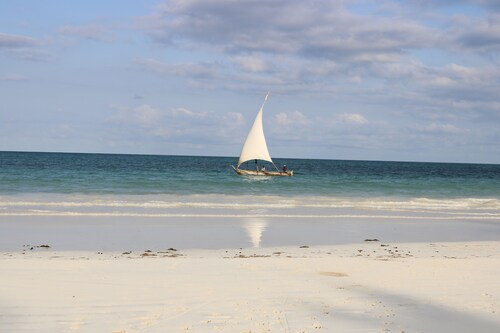 Une magnifique propriété de plage à Diani Beach au Kenya, lieu de vacances de rêve