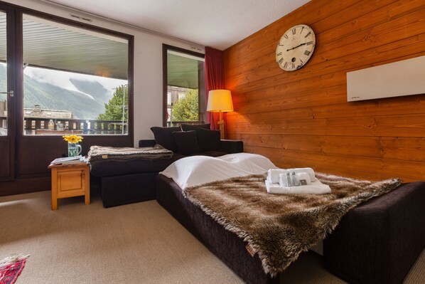 1 soverom og sengetøy