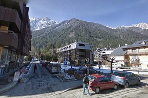 Parkering på området